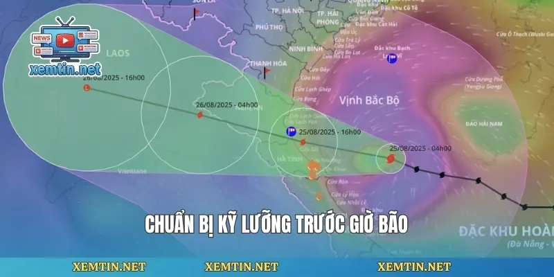 Chuẩn bị kỹ lưỡng trước giờ bão