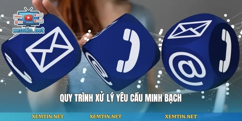 Quy trình xử lý yêu cầu minh bạch